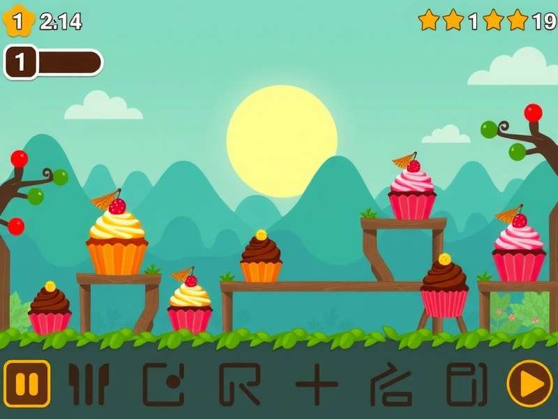 Temple Run Unblocked 2048 Cupcakes गेमप्ले