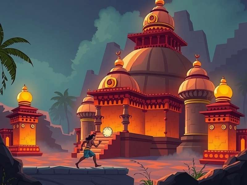Temple Run Game Cutscene