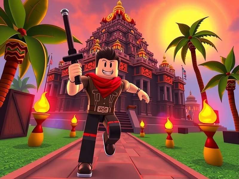 Temple Run Roblox गेमप्ले