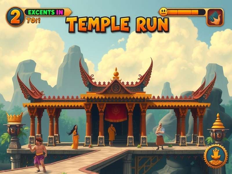 Temple Run Gameplay Screenshot
