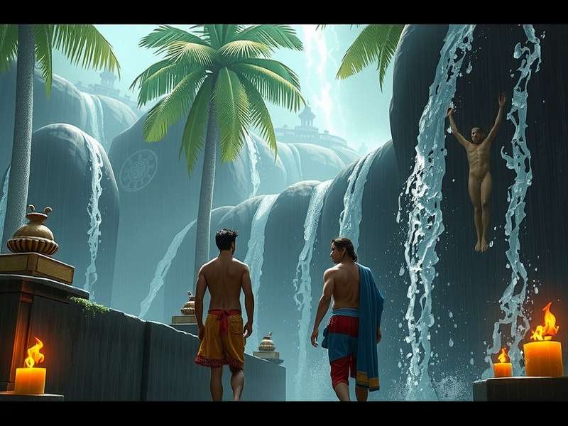Temple Run 2 Showers gameplay screenshot