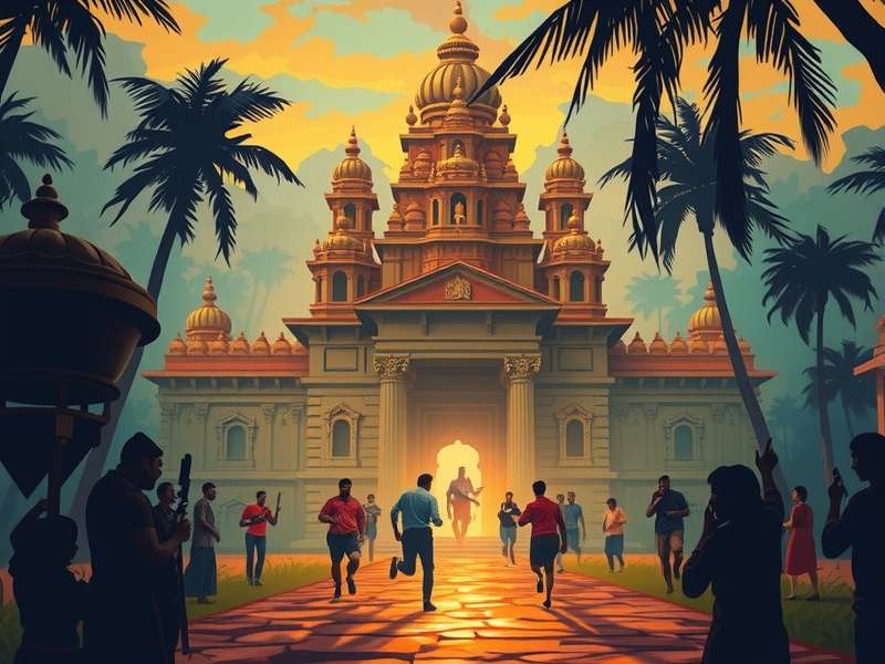 Temple Run Clipsal gameplay screenshot
