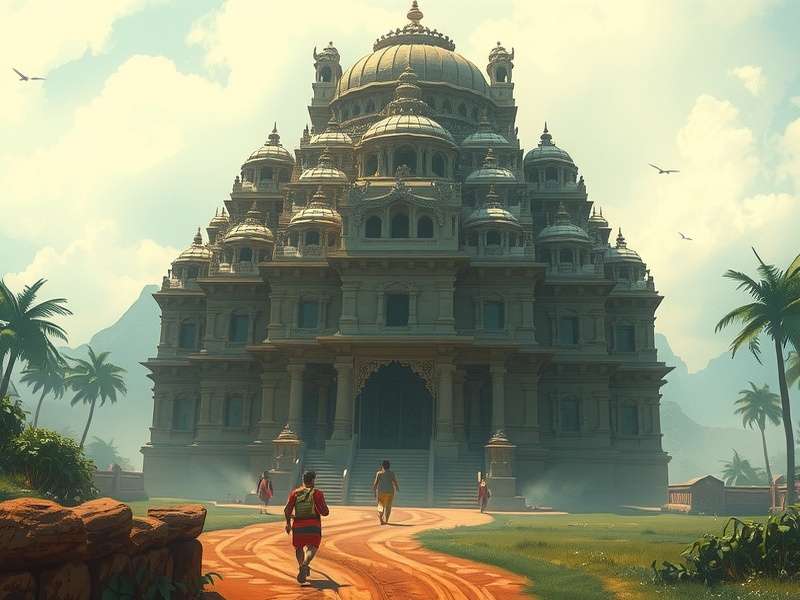 Temple Run 30 Miles gameplay screenshot