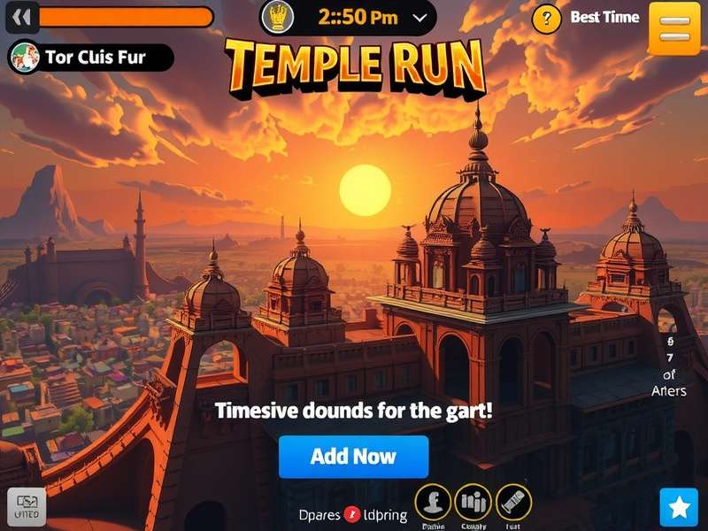 Temple Run Game Screenshot