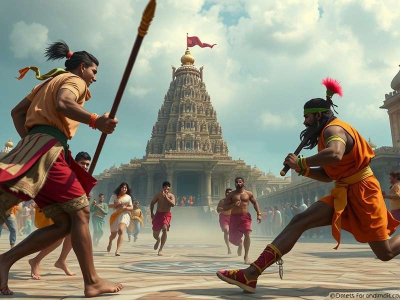 Temple Run Fight गेमप्ले स्क्रीनशॉट