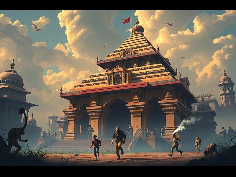 Temple Run Gameplay Screenshot
