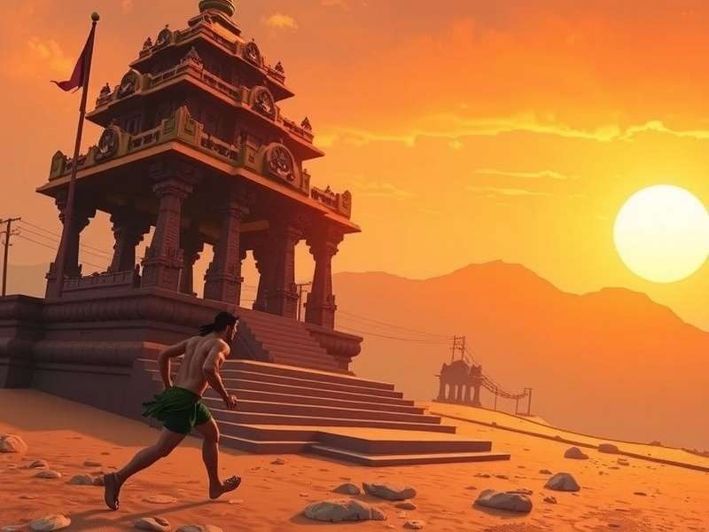 याका मैन टेम्पल रनिंग गेम स्क्रीनशॉट