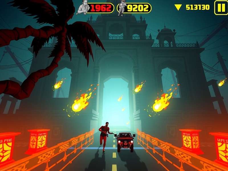 Temple Run VR गेमप्ले स्क्रीनशॉट