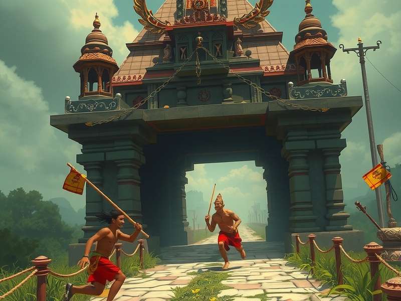 Temple Run 025 गेम स्क्रीनशॉट