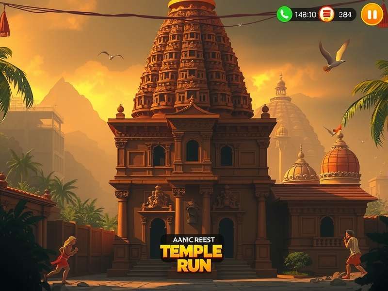 Temple Run APKNO1 गेमप्ले स्क्रीनशॉट