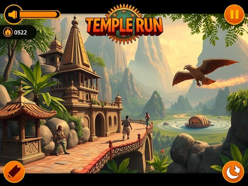 Temple Run Unblocked 2k22 gameplay screenshot