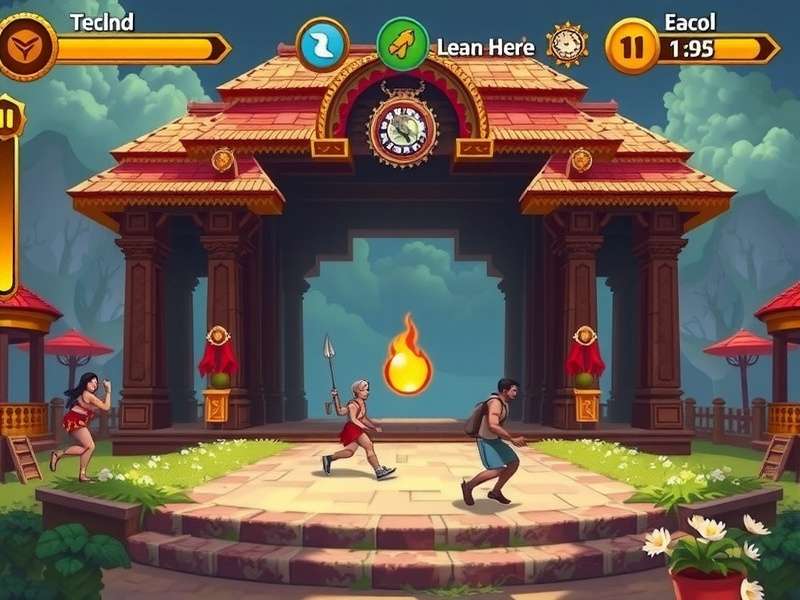 Temple Run Gameplay Screenshot