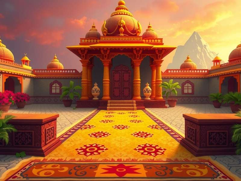 Temple Run Interface Carpet डिस्प्ले