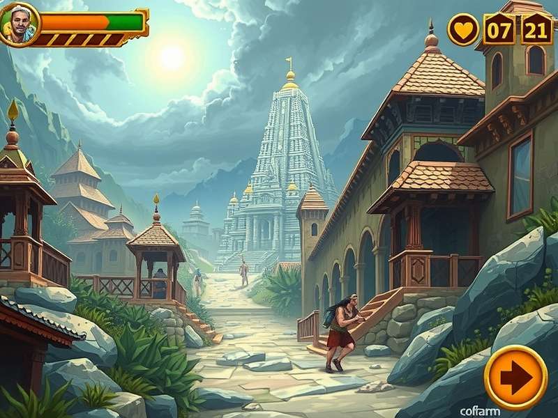 Temple Run 0zzzzzz गेमप्ले स्क्रीनशॉट