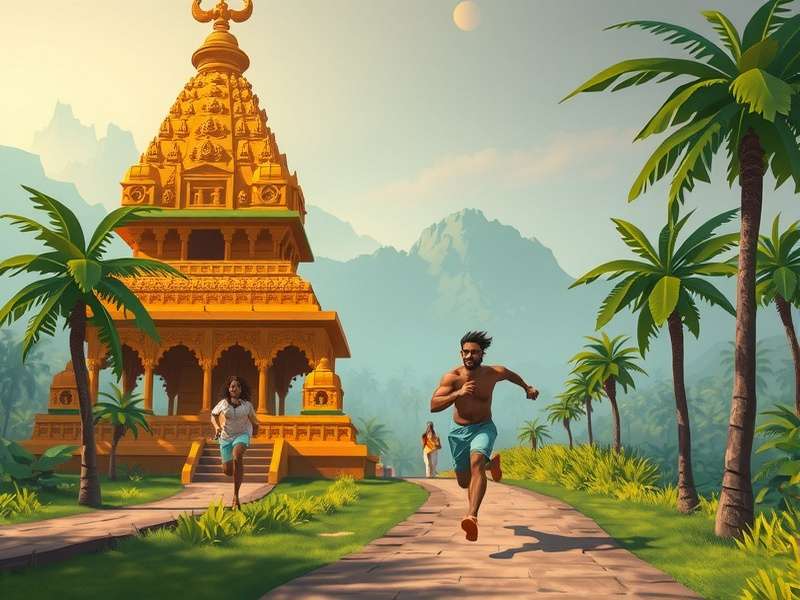 Temple Run Run 2 Gameplay Screenshot