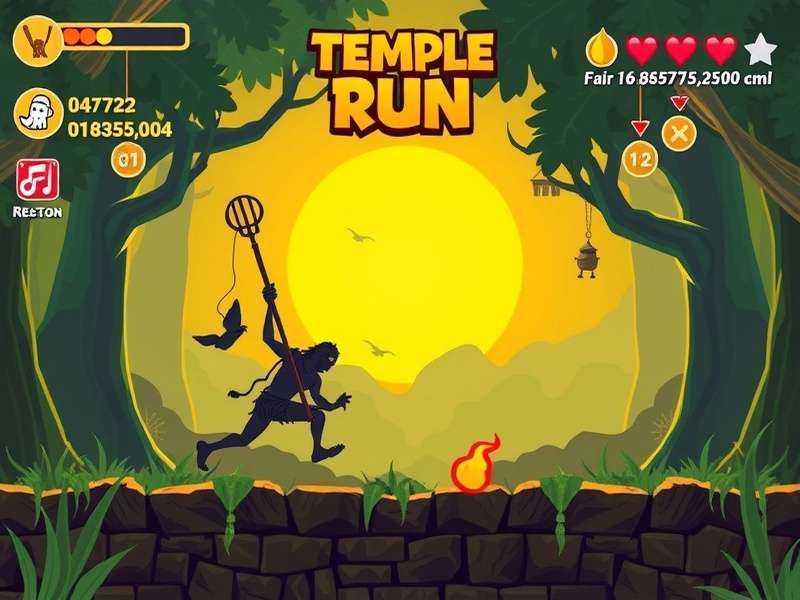 Temple Run Tutorial Glitch Demo