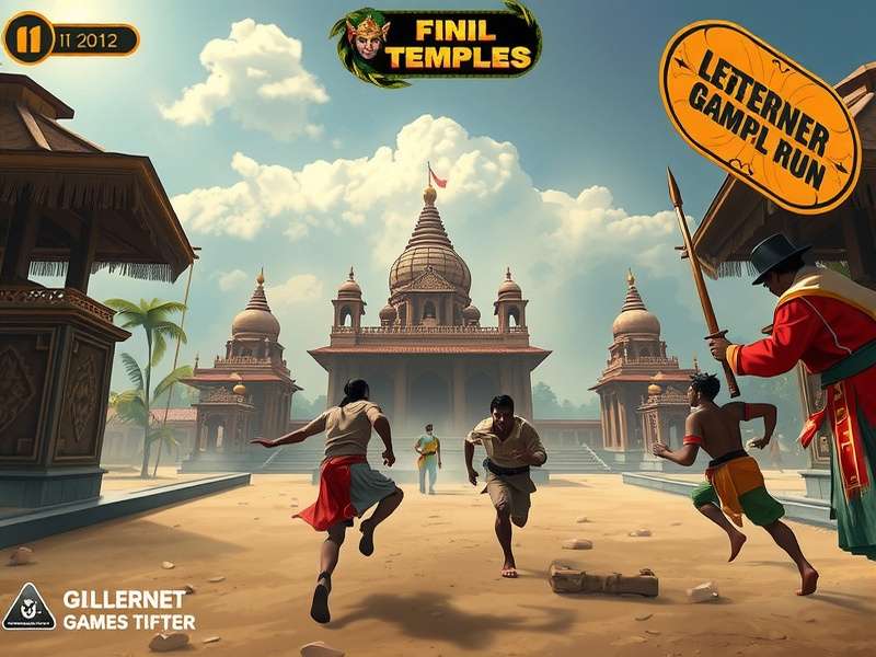 Temple Run Gameplay Screenshot