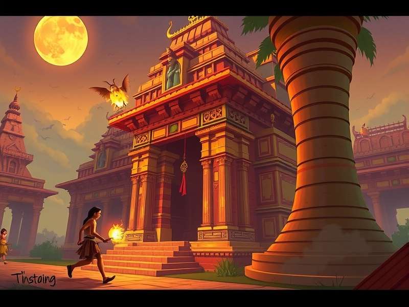 Temple Run Game Screenshot