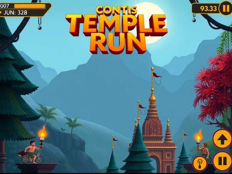 Temple Run Gameplay 1362 स्क्रीनशॉट