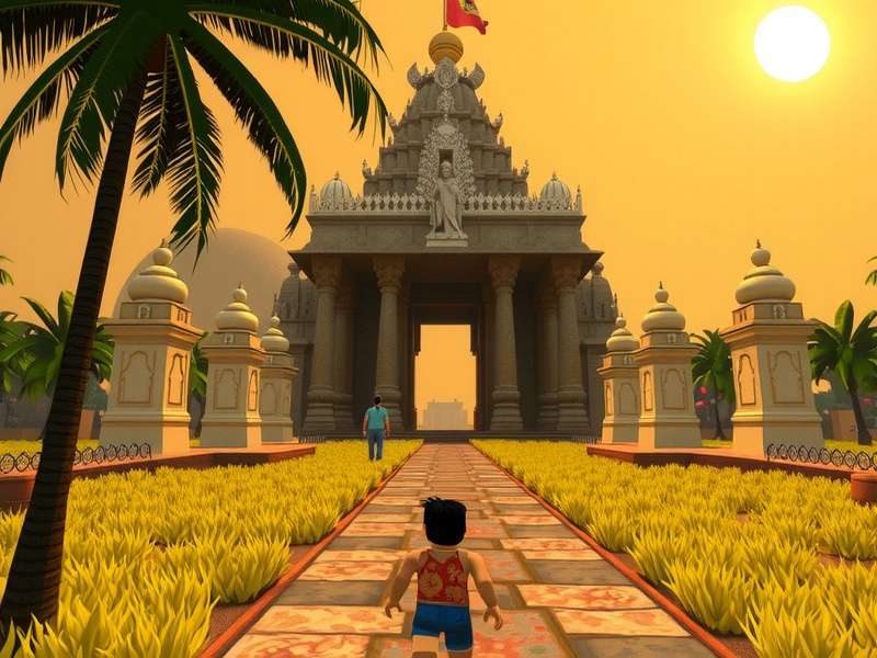 Temple Run Gameplay Screenshot