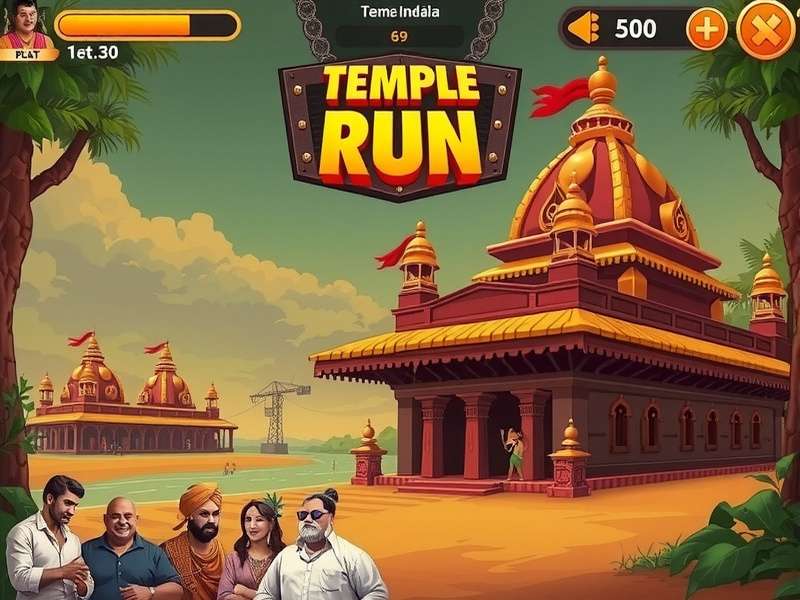 Temple Run Game Screenshot