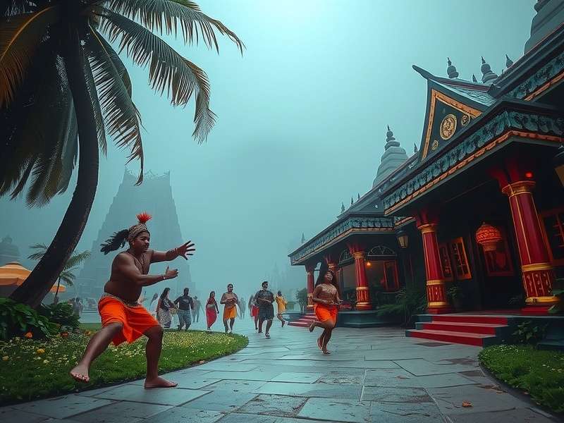 Temple Run Thedichoru गेमप्ले