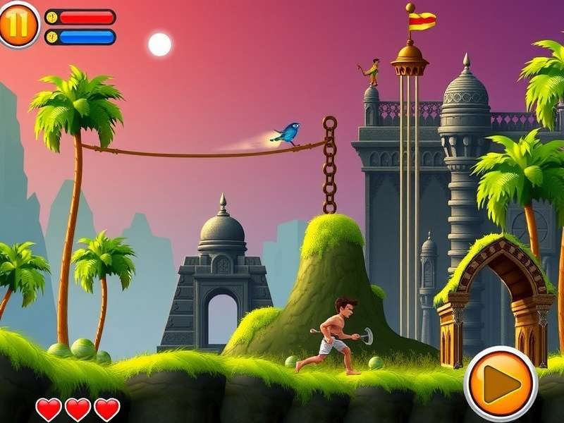 Temple Run Gameplay Screenshot