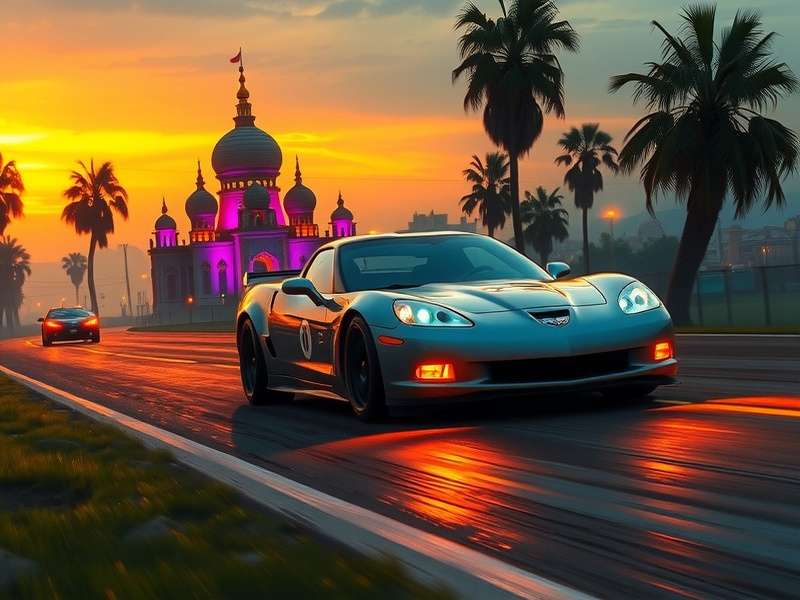 Temple Run 2008 Corvette गेमप्ले