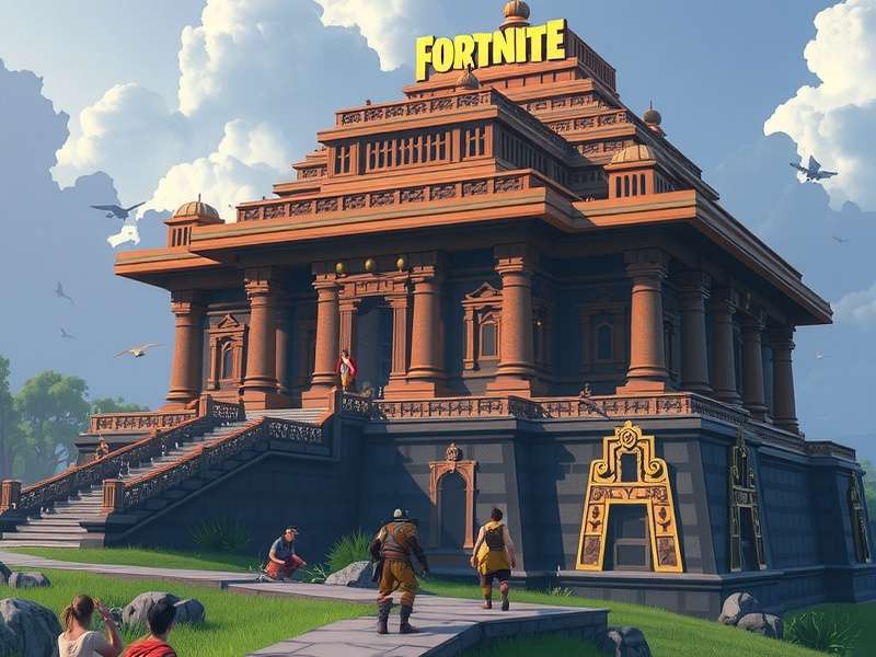 Temple Run Fortnite Clip Collage