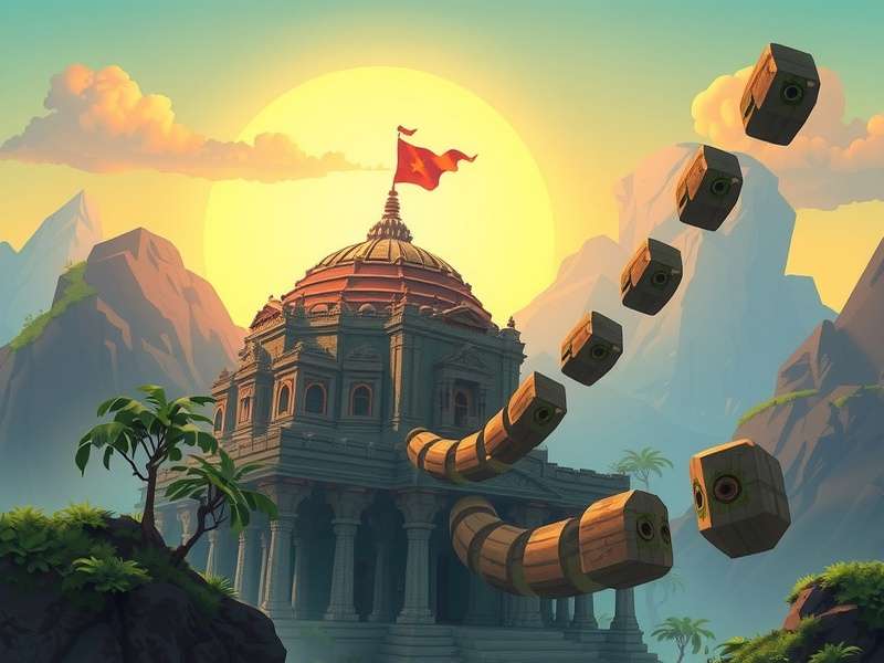 Temple Run Oz Laski gameplay screenshot