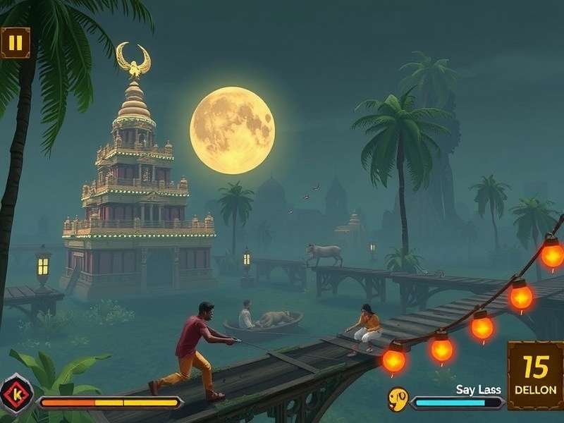 Temple Run 10000 McG गेमप्ले स्क्रीनशॉट