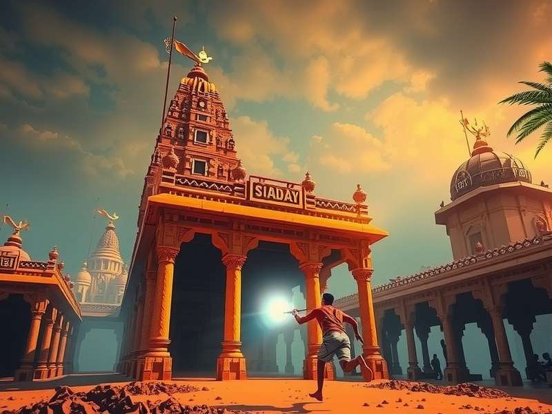 Light Temple Run Musicals गेमप्ले
