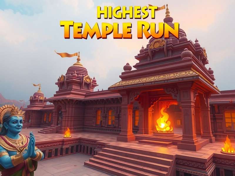 टेम्पल रन हाईएस्ट स्कोर गेमप्ले