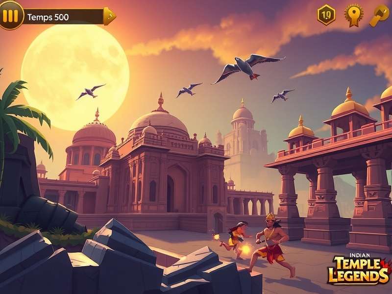 Temple Run Legends 500 Gameplay Screenshot
