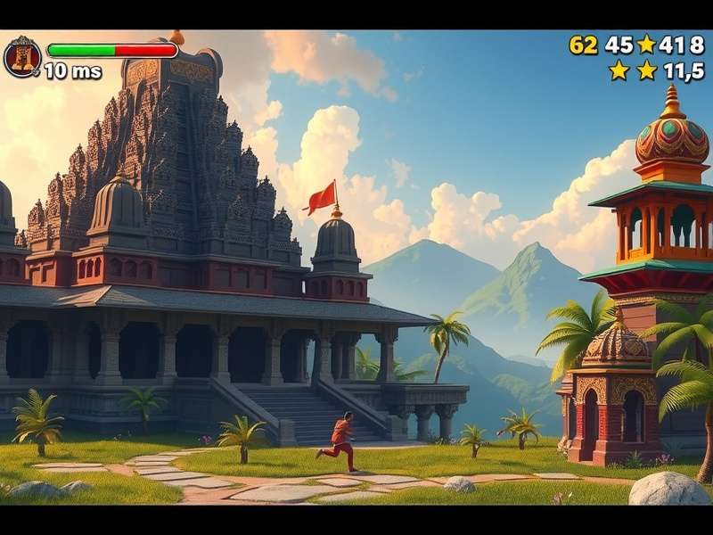 Adrianisen Temple Run 2 gameplay screenshot