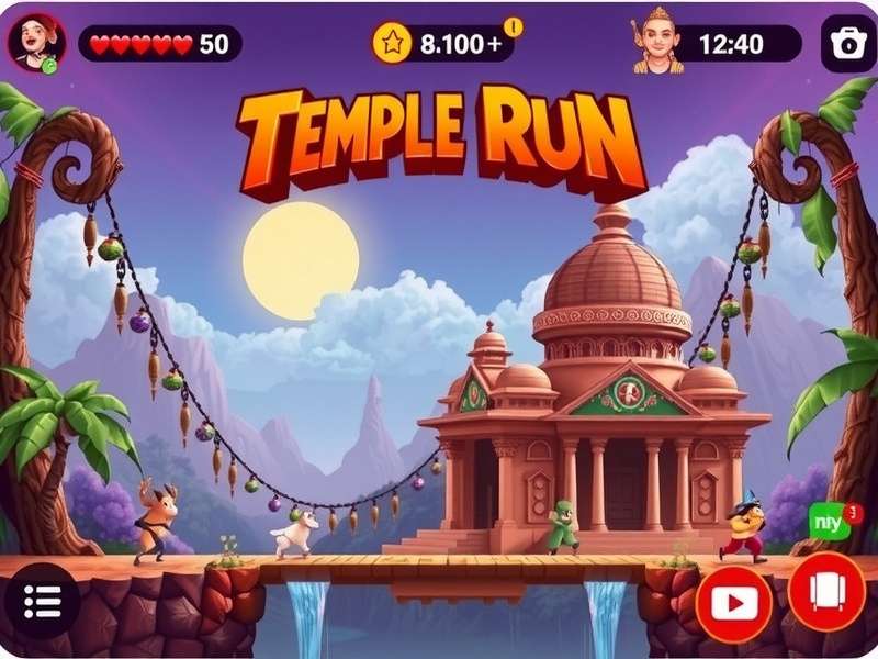 Temple Run Snokido Unblocked Gameplay