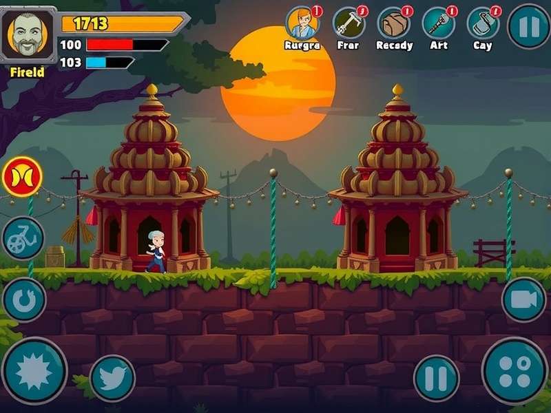 Temple Run Brave gameplay screenshot