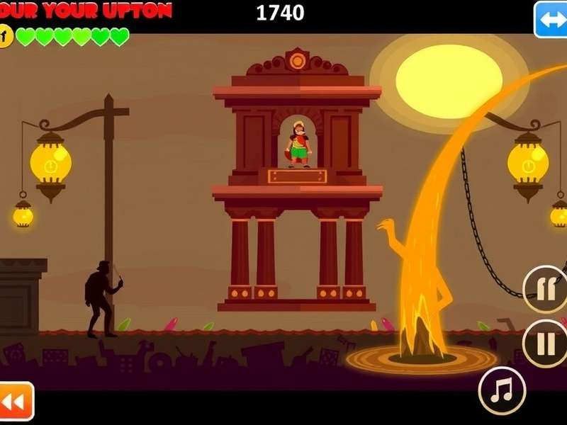 Temple Run Classic 1740 गेमप्ले स्क्रीनशॉट