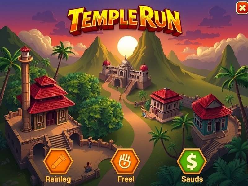 Temple Run Game Screenshot