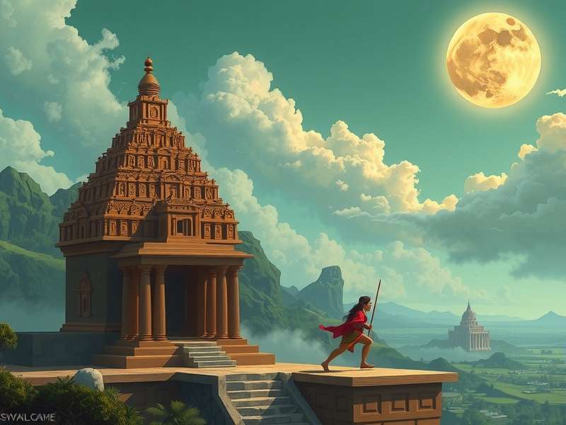 Temple Run 6051 SW गेमप्ले स्क्रीनशॉट