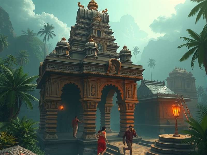 Temple Run Game Characters and Environment