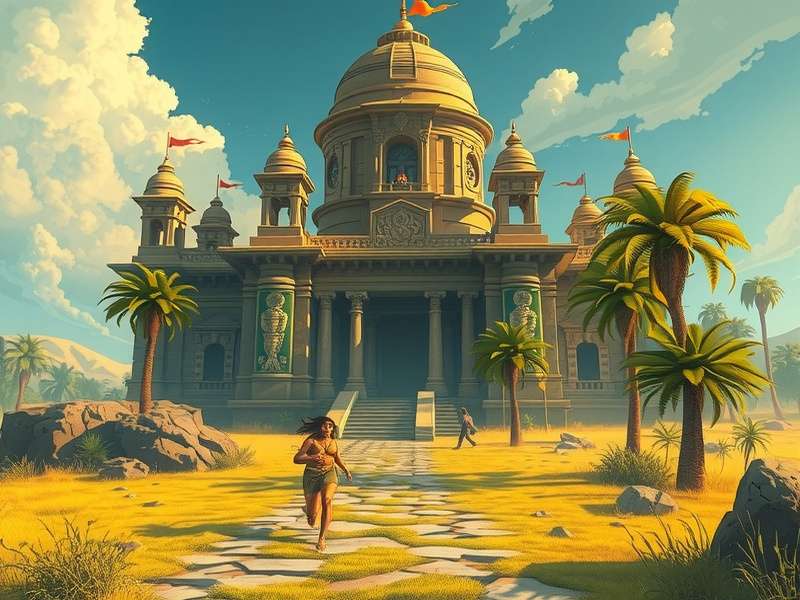 Temple Run Oz Oscar Gameplay Screenshot