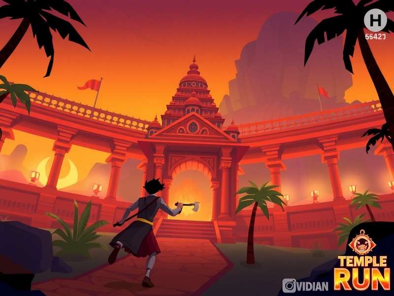 Temple Run Gameplay Screenshot