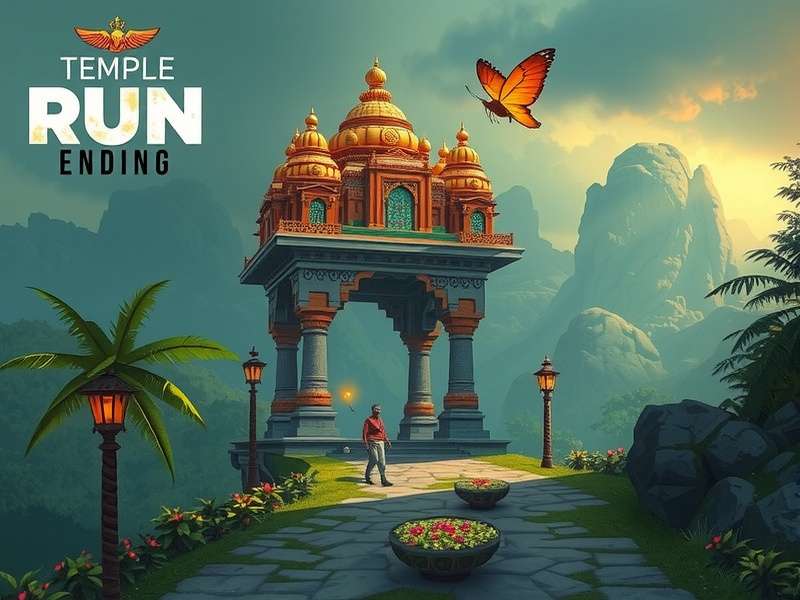 Temple Run 1 Gameplay Screenshot