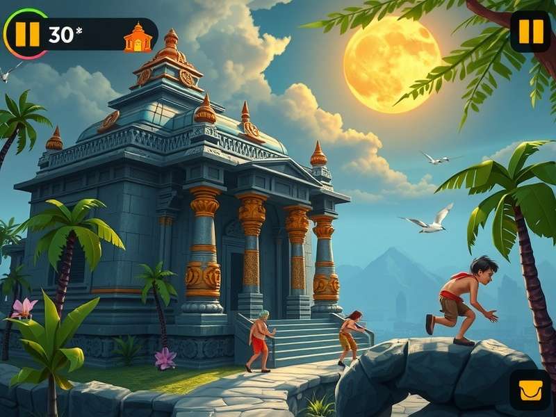 Temple Run 2 iOSMirror गेमप्ले