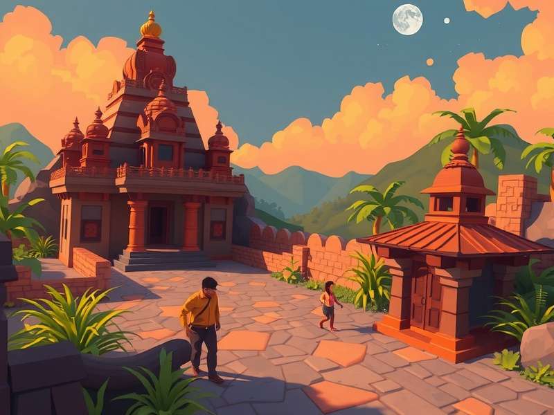 Temple Run Gameplay Screenshot