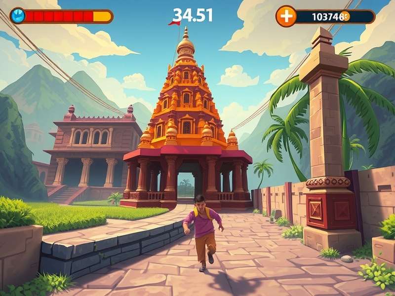 Temple Run 0zzz गेमप्ले स्क्रीनशॉट
