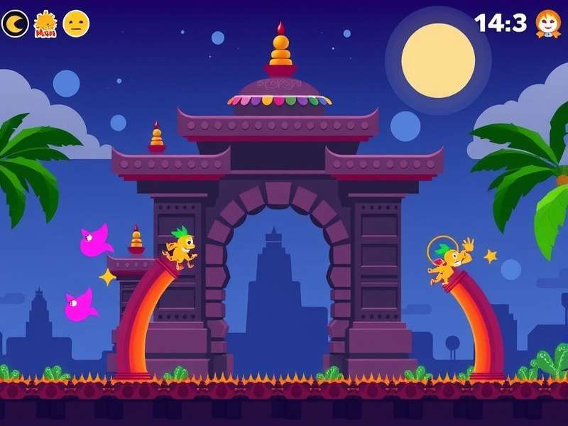 Pac Man Temple Run गेमप्ले