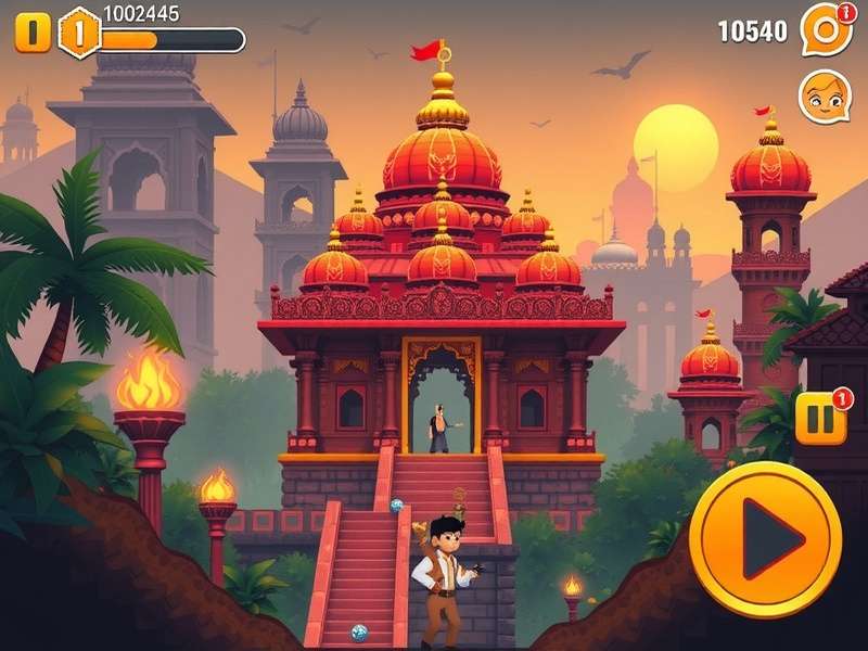 Temple Run Screenshot Extension Interface
