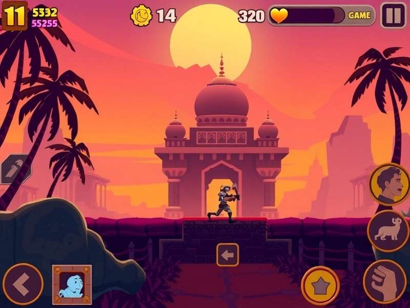 Temple Run Windows Screenshot App Interface